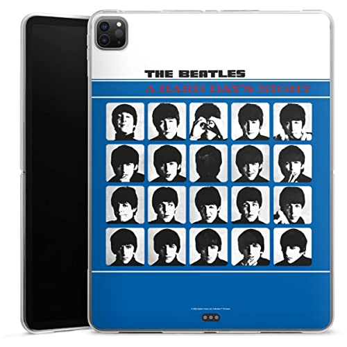 DeinDesign Coque en Silicone Compatible avec Apple iPad Pro 12.9 (2020) Coque Coque pour Tablette A Hard Day’s Night… - Les Beatles, Paul McCartney, John Lennon, RIngo Starr, George Harrison DeinDesign Coque en Silicone Compatible avec Apple iPad Pro 12.9 (2020) Coque Coque pour Tablette A Hard Day's Night…