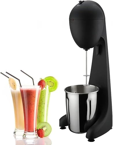 Electric Milkshake Maker, Commercial Machine with 2 Speeds, 19 oz Stainless Steel Cup for Malted Milk, Protein Shakes and More