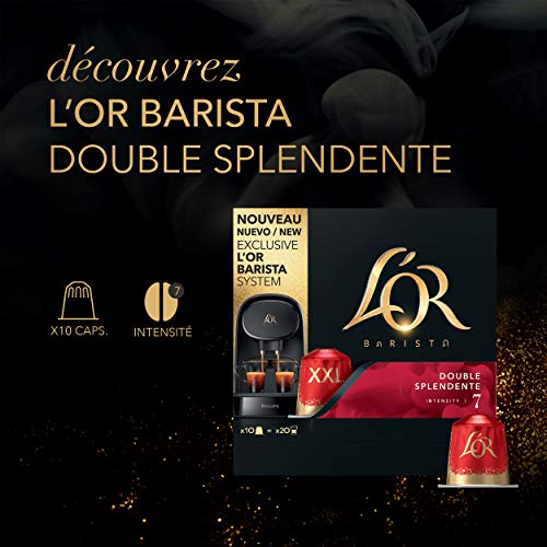 L'Or Barista Café - 50 Capsules Splendente Intensité 7 - Compatibles L'Or Barista (lot de 5 x 10 Capsules) - Image 7