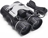 Prismáticos 8x25 para Adultos Prisma Binocular Compacto Lente BAK4 FMC Prismáticos HD Impermeables para observación de Aves Caza con Bolsa de Transporte
