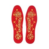 Generic Feng Shui Insoles Feng Shui Insoles Shock Absorption Support Shoe Insoles Sweat Absorption for Backpacking Winter Sports Running Shoes, 37