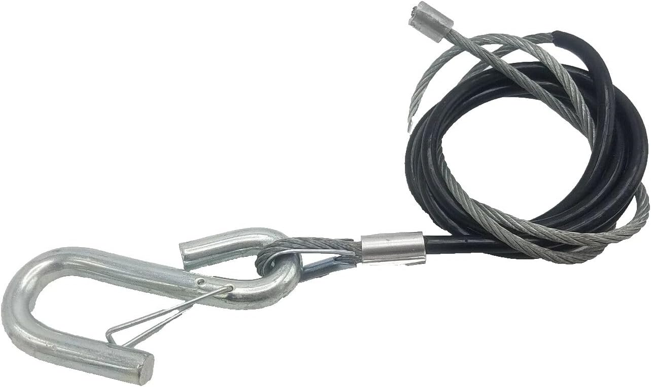 TD50304 Tie Down Breakaway Cable Model 70 Hydraulic Actuators 62" Long - for Dexter Marine Type Trailers - Trailers Tie Down Breakaway Cable Actuator