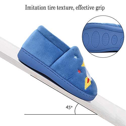 SITAILE Toddler Slippers Boys Girls House Shoes Little Kids Home Indoor Bedroom Cute Warm Winter Slipper - Image 7