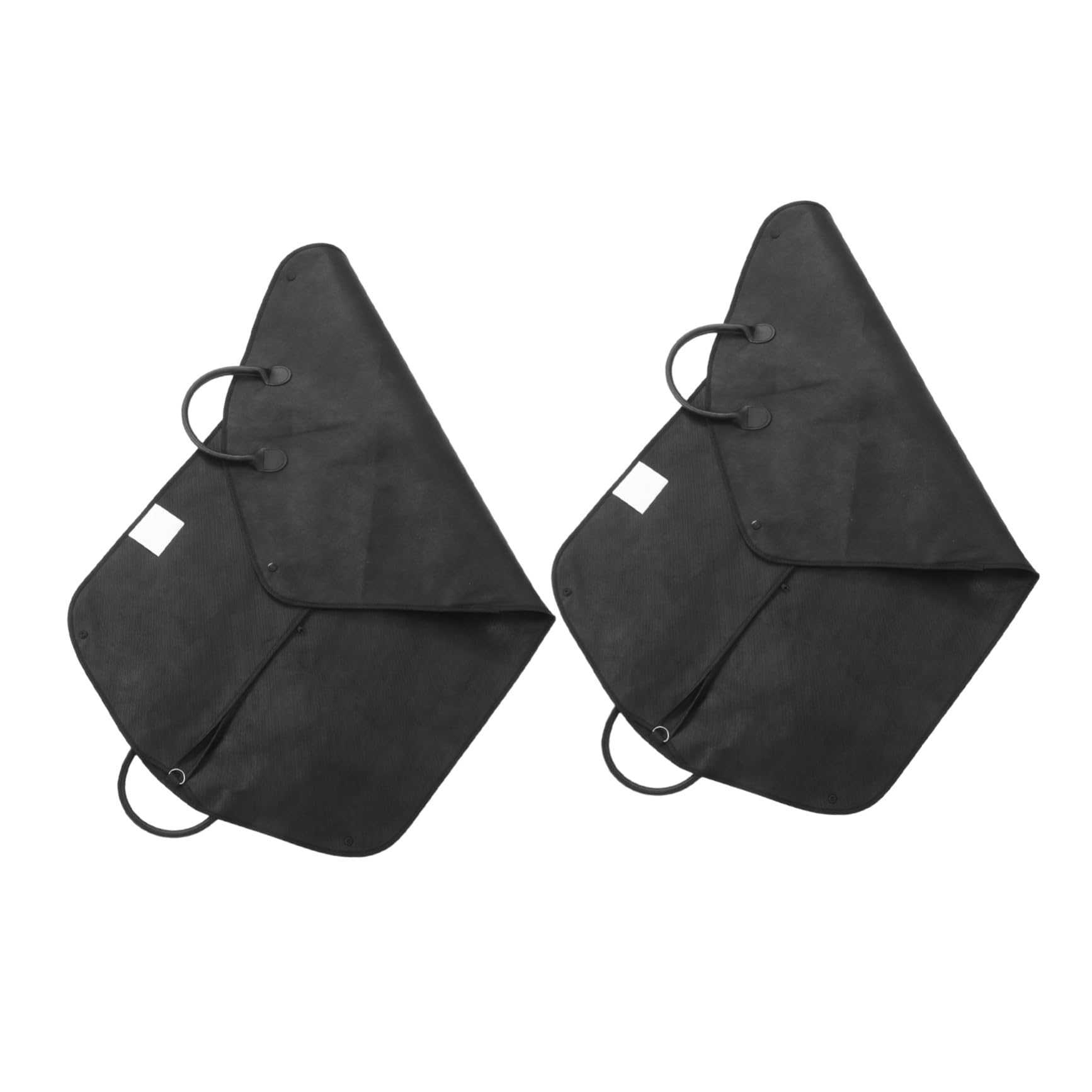 POPETPOP 2 Piezas Bolsa para Trajes No Tejida con Asa Protectora para Vestidos Abrigos y Chaquetas Ligera y Transpirable para Viajes y Almacenamiento