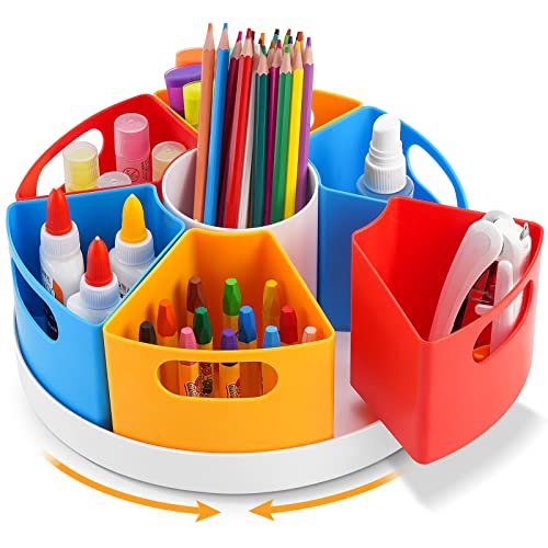 Restorgan 360° Stiftehalter Schreibtisch Organizer, (9 Fächer)