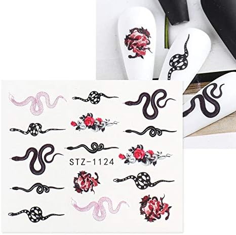 Amazon Co Jp Diy ネイル Abcレターデカールネイルアートステッカーイギリス古いフォントブラックナンバータトゥーネイルデザインウォータースライダーマニキュアラップ ネイルパーツ Color Stz1124 ビューティー