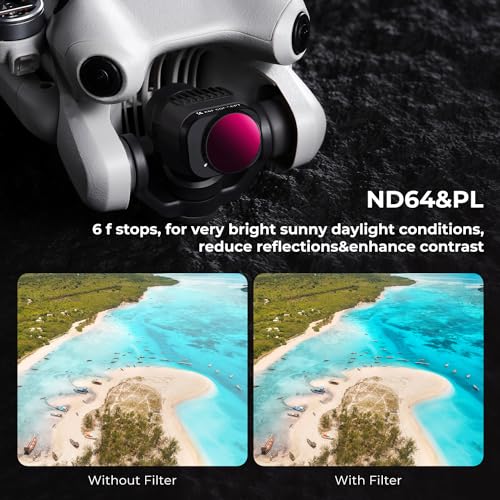 Image of K&F CONCEPT ND64&PL Filter Compatible with DJI Mini 4 Pro