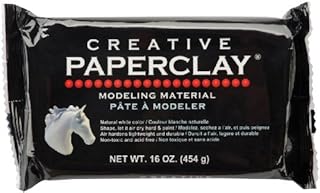 Creative Paperclay Creative Paper 16 oz, White