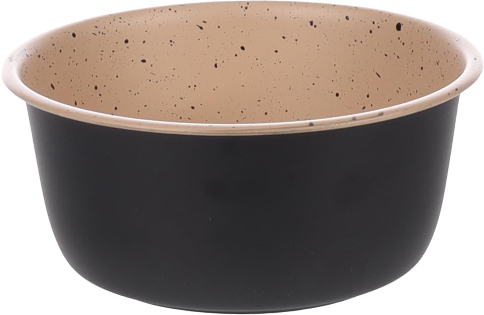 FEEDING AND DRINKING BOWL DIMI ROUND BLACK L 920ML