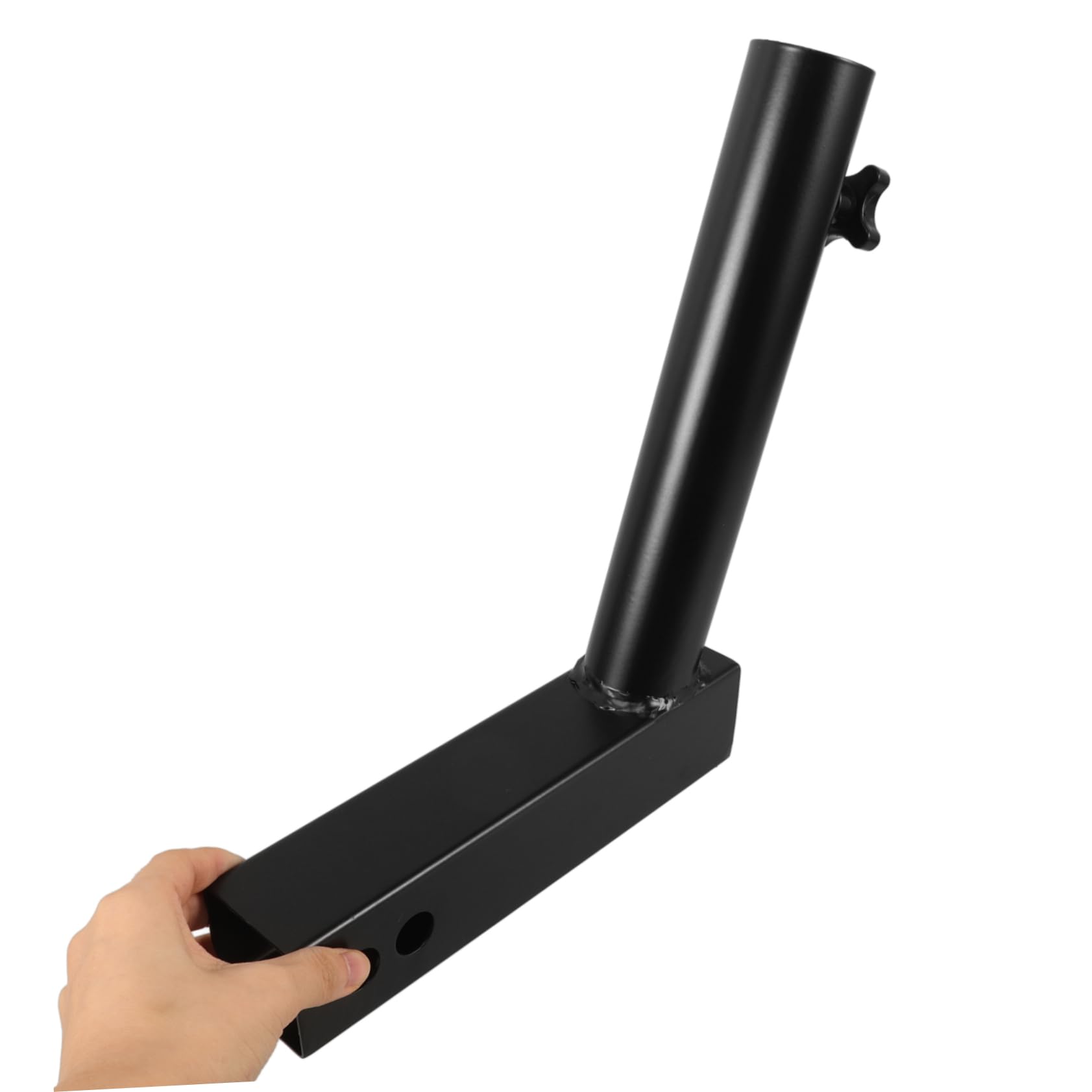 UPKOCH Flaggenhalter für Anhängerkupplung Universeller Flaggenmast Halter für Fahrzeuge Stabiler Metallhalter für Anhängerkupplungen Einfacher Montage für Dekorative Fahnen und Flaggen