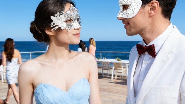 Amazon.com: Hoshin Masquerade Mask for Couple, Mardi Gras