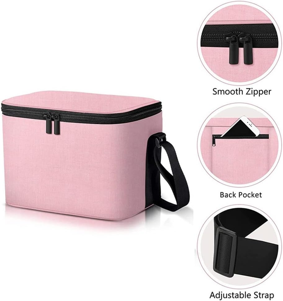 JSEIAJB Lunch Bag Insulation Fresh Fruit Beverage Cooler Bag Oxford Cloth Portable Shoulder Picnic Ice Bag
