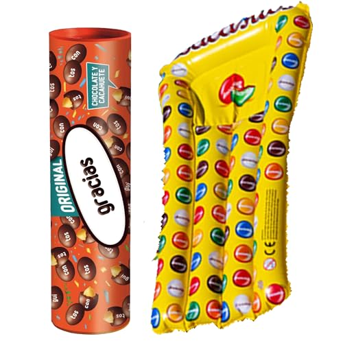 Conguitos Megatubo 1,2 KG-Gracias + COLCHONETA LACASITOS