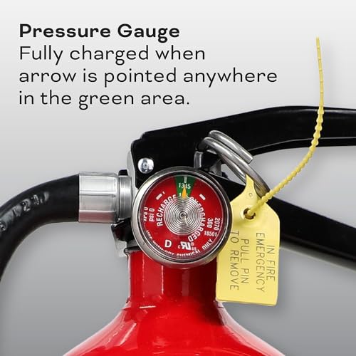 Image of ABC Powder Type 2KG Fire Extinguisher for Home | Fire Safety for All Types of Fire for Home, Office & Car Safety (2kg)