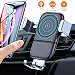 VANMASS Wireless Car Charger, Auto-Clamping Adjustable Gravity Car Mount, 10W Qi Fast Charging Air Vent Phone Holder Compatible with Samsung Galaxy Note 9/8/ S9/ S8,iPhone Xs Max/XR/X 8/8 Plus