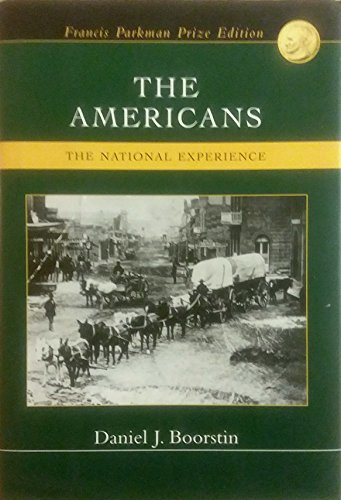 The Americans, the national experience 0965369307 Book Cover
