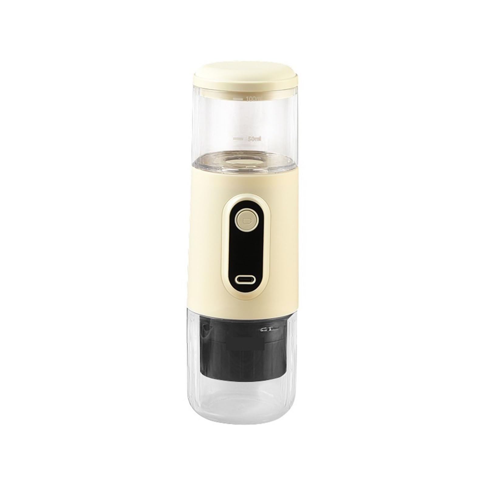 EDEDE Macchina da caffè Espresso Portatile, Macchina for caffè Italiano Portatile Senza Fili, Macchina elettrica for Capsule Concentrate for casa, all'aperto, Ricarica Rapida per Viaggi, Campeggio