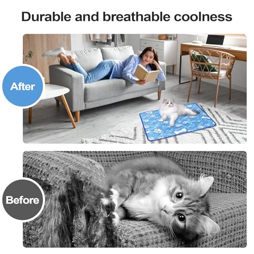 Coussin de refroidissement pour chien transportable et lavable - 4