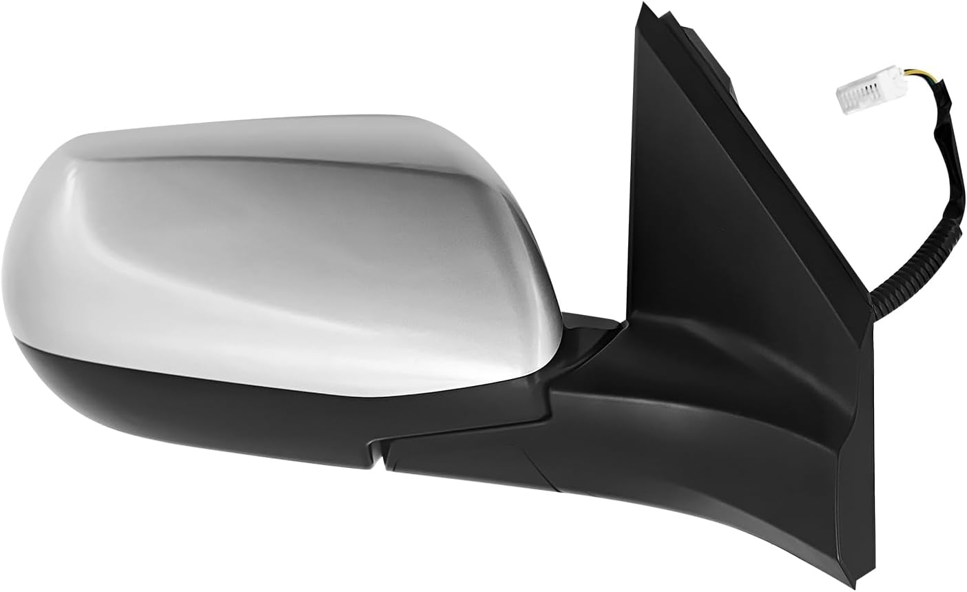 76208-T0A-A11 Alabaster Silver NH700M Right Door Side Mirror Assembly Replacement for Honda CR-V 2012-2016 with 3 Pins/Power Adjust Replace# 76208T0AA11 HO1321268