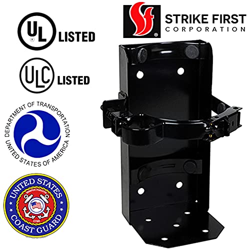 30Lb Universal Running Board Heavy Duty Fire Extinguisher Vehicle Bracket 811 USCG and DOT Approved