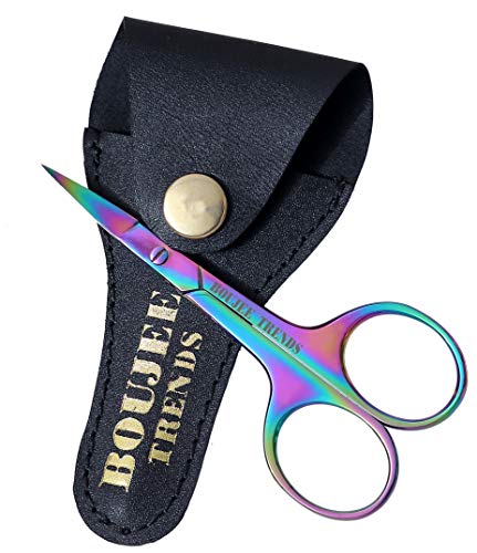 image for BOUJEE Nail Scissors, Stainless Steel Trimming Scissors for Nails Eyeb