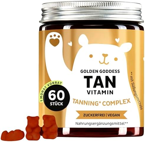 Golden Goddess Tanning Gummies - Bräunungsbooster & Sonnenschutz ...