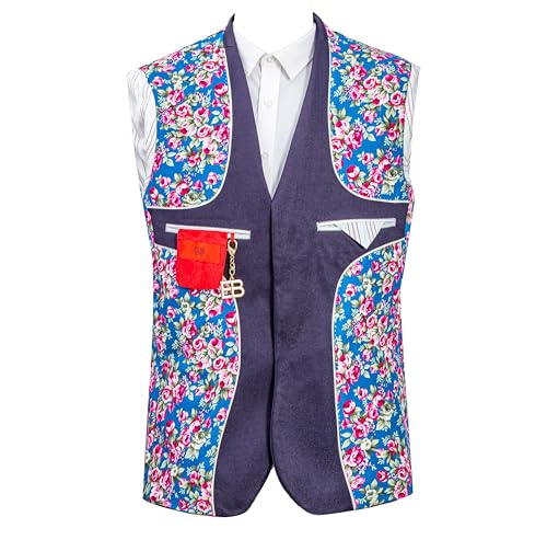 Elie Balleh Men’s Solid Blazer and Sports Coat, Premium Stylish & Comfortable with Natural Stretch, Distinctive Design, Navy Medium3