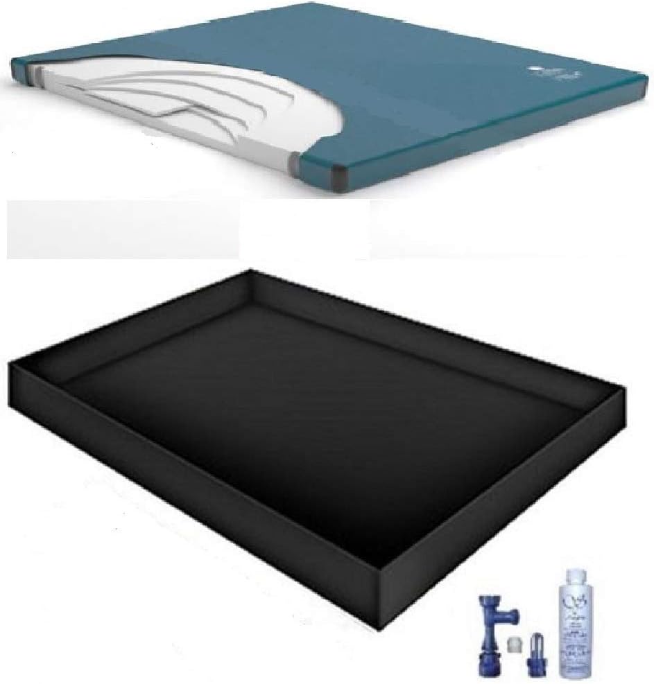 US 100% WAVELESS WATERBED Mattress/Liner/Fill Drain/Conditioner KIT (California King 72x84 1US7000lS1)