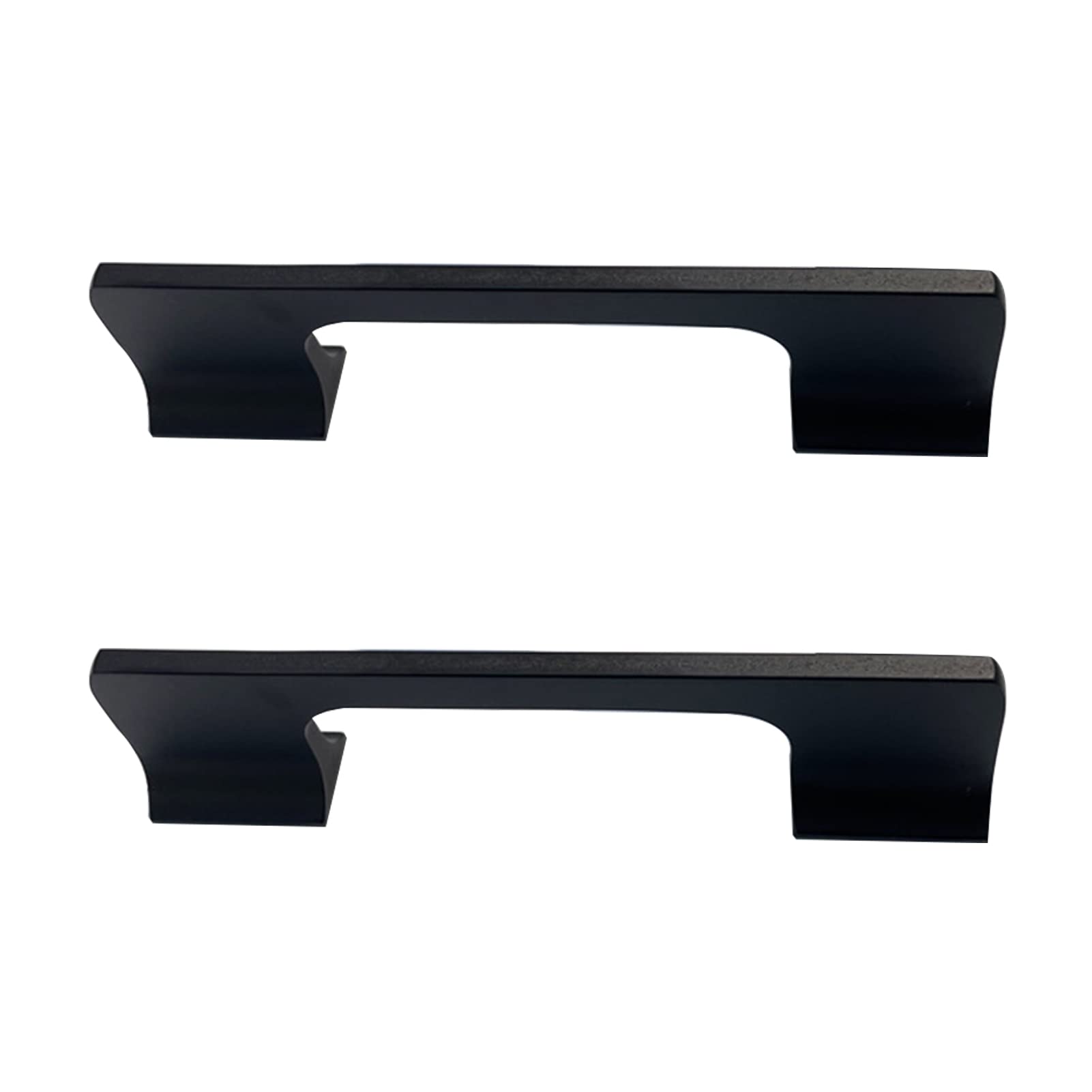 Niusabou Black Bow Pulls Door Handles, Cabinet Handles Zincy Euro Style Bow 2 Pcs Multicolor Multiple Sizes For Kitchen Bathroom(,Hole Distance 160Mm)