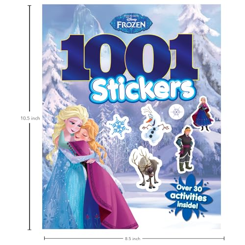 Image of Disney Frozen 1001 Stickers Book | Many Activities with Stickers for Kids
