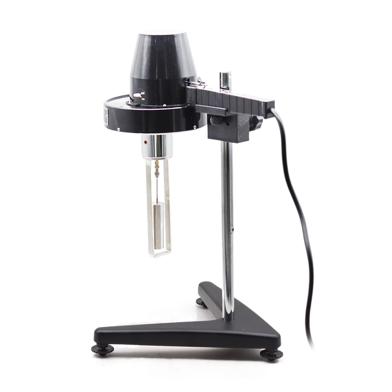 Digital Rotary Viscometer, Rotary Viscometer Viscosimeter Viscosity Meter Fluidimer with 1-4# Rotator Portable Viscosity Meter Tester,Lab Meter