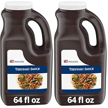 Minors Teriyaki and Stir Fry Sauce, BBQ Sauce and Marinade, 4 lb 9.6 oz Bulk Bottle Packaging May Vary Pack of 2