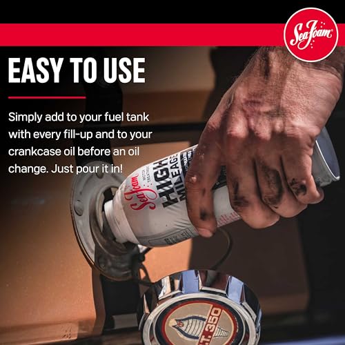 image for Sea Foam High Mileage Motor Treatment Gas & Oil Additive, HM16, 16 oz,