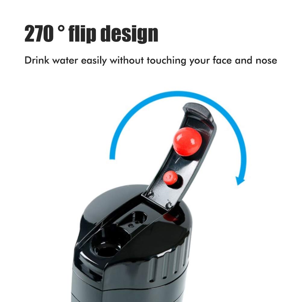 MAGT Elektrische waterkoker voor auto, 12 V, 750 ml, roestvrij staal, waterkoker voor elektrische auto, koffiemok, koffiemok, reiswaterfles, ideaal voor warmwaterkoffie