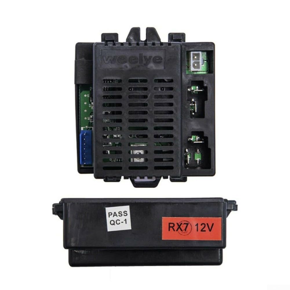 Floweringbeter Remote Control Box Receiver For Kids Electric Ride On Toy Cars By Weelye Supporting RX19 12V Full Set RX23 A 12V Full Set Models(RX7 12V)