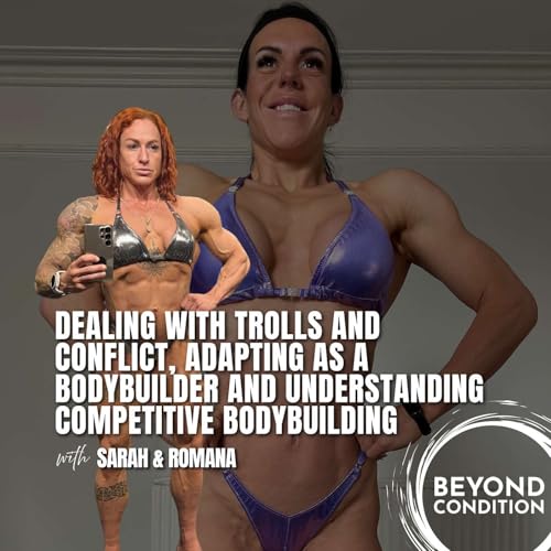 Dealing with Trolls and Conflict, Adapting as a Bodybuilder and Understanding Competitive Bodybuilding Guest. Romana Skotzen Podcast Por  arte de portada
