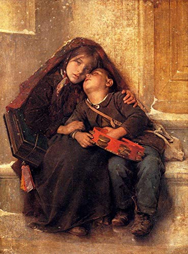 Peinture à l'huile Léon Bazile Perrault d'académie sur toile