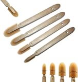 Silicone Caulk Tool Kit – 4 PCs Flexible Silicone Caulking Tools Finishing Set with Caulk Smoother – Assorted Sizes for Corners&comma; Gaps & Seams – Non-Scratch Finish&comma; Easy to Clean &vert; Pro & Beginner Use
