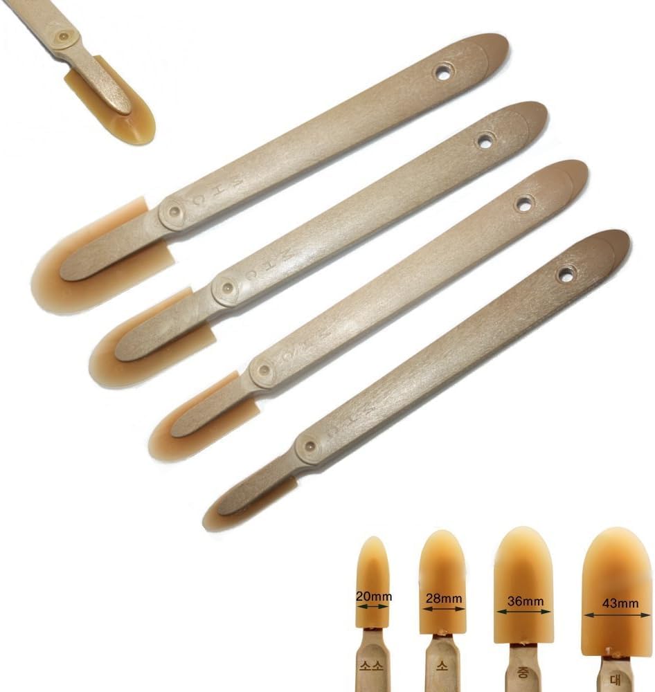 Silicone Caulk Tool Kit – 4 PCs Flexible Silicone Caulking Tools Finishing Set with Caulk Smoother – Assorted Sizes for Corners, Gaps & Seams – Non-Scratch Finish, Easy to Clean | Pro & Beginner Use
