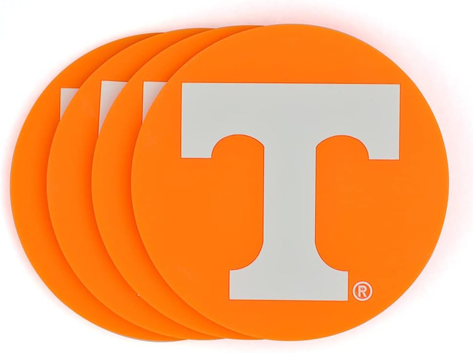 Tennessee Volunteers 4-Pack PVC Coaster
