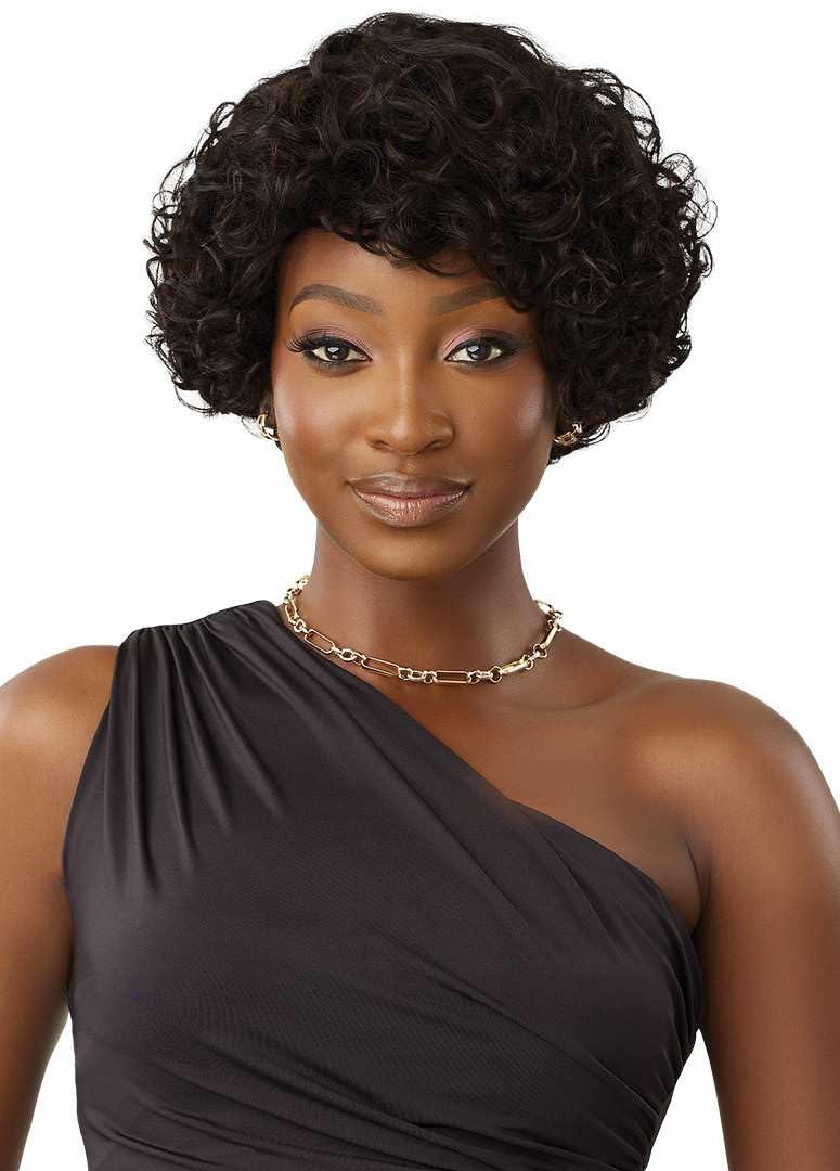 Outre Fab & Fly Full Cap Wig – Human Hair – Susette (NATURAL BLACK) Outre Fab & Fly Full Cap Wig – Human Hair – Susette (NATURAL BLACK)
