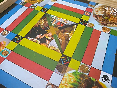 Jamaican Ludo Food Edition juego de mesa miniatura 3