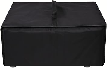 AF-WAN Heavy Duty Waterproof Indoor Grill Dust Cover for Ninja GR101 Sizzle Smokeless Indoor Grill & Griddle/Hamilton Beach Electric Indoor Searing Grill-25361, Black