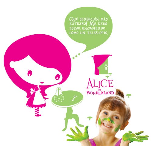 MYVINILO - Vinile Bambini - Alice Magenta/Verde