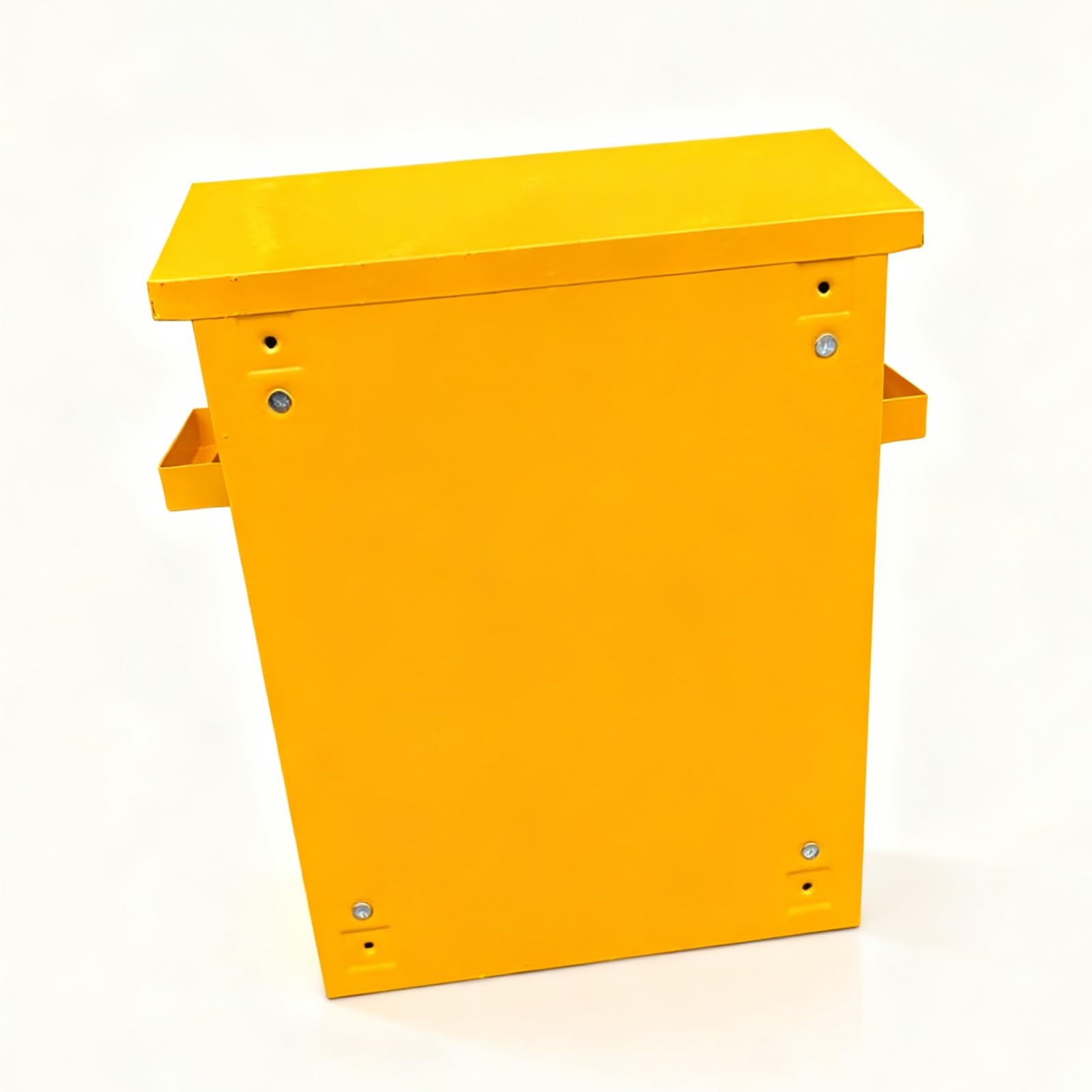 Scatola Di Derivazione Elettrica In Metallo Giallo, Scatola Di Giunzione Elettrica Impermeabile for Esterni, con Serratura(50x40x20cm/19.7x15.7x7.9in)