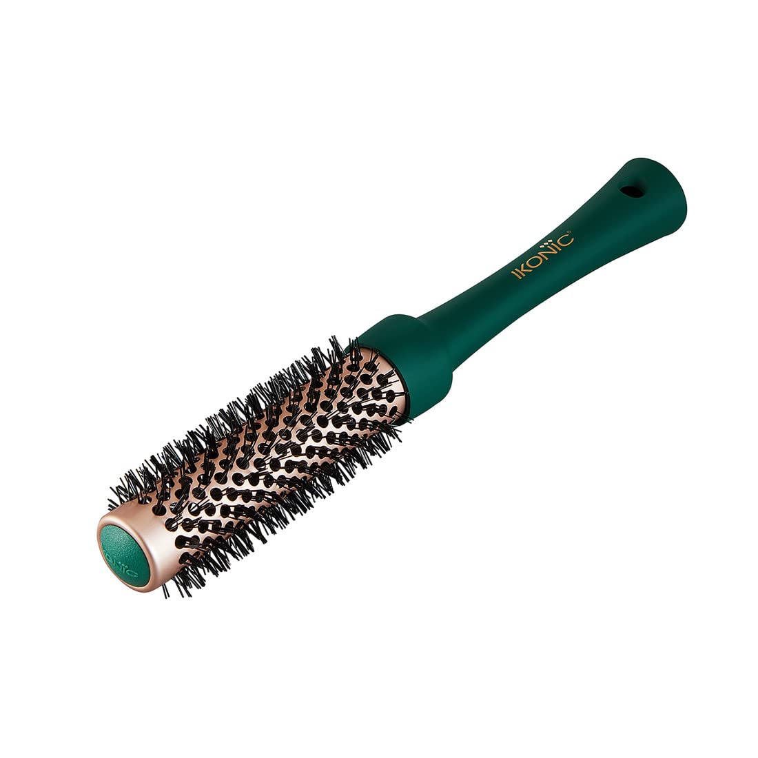 IKONIC BLOW DRY CERAMIC HAIR BRUSH - BDB-25 EMERALD