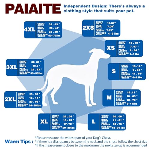 Image of Paiaite 6 Pieces Dog Striped Shirt Cotton Sleeveless Puppy Pet Shirts Breathable Apparel Tank Top Colorful Puppy Sweatshirt Clothes for Small Medium Dogs 3XL