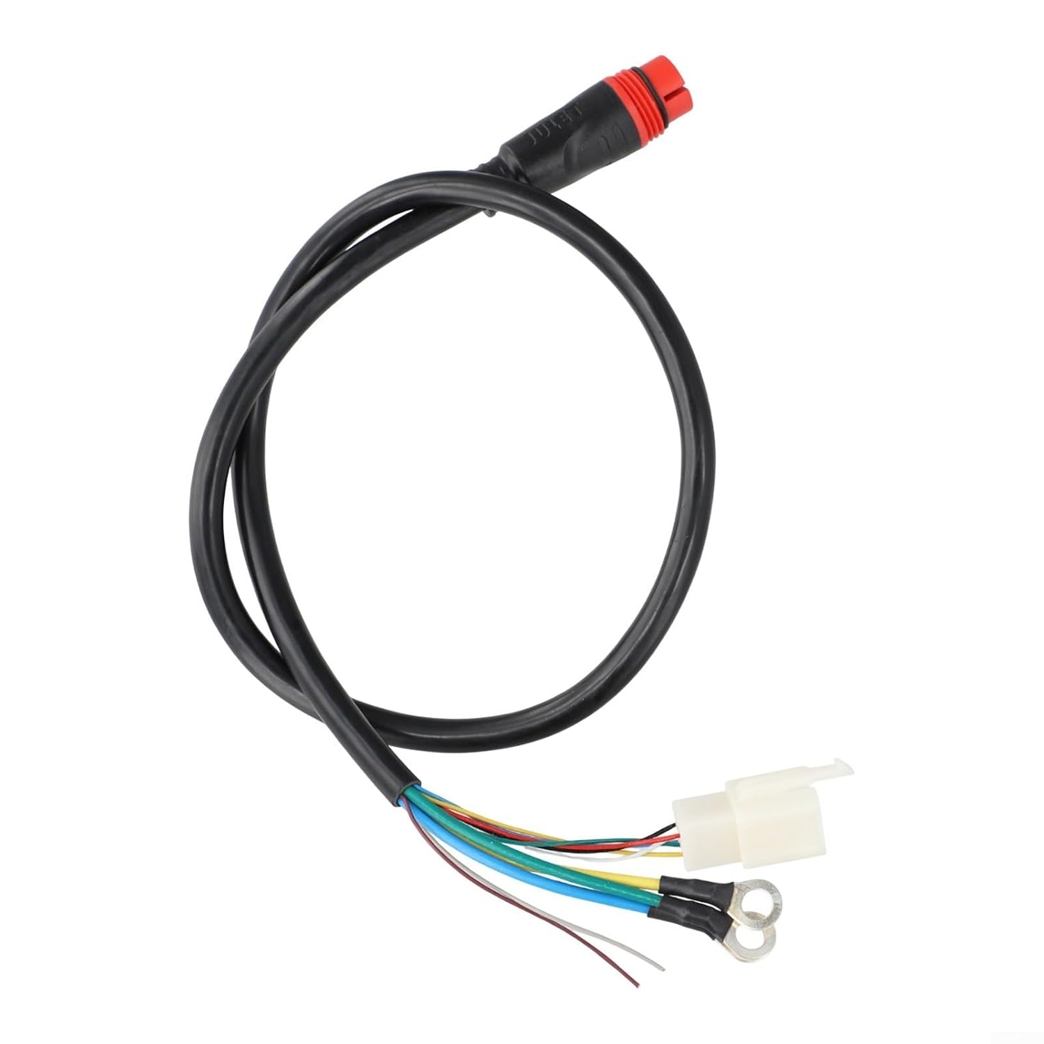 11 Pin E-Bike Extension Conversion Cable 1121AM for Bafang 750W 1000W Hub Motor Female Connector Replacement Wire 68cm Long Metal PVC Electric Bicycle Component