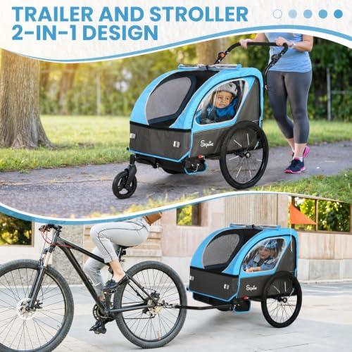 Sepnine 2-in-1 Convertible Trailer
