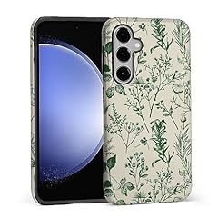 Vintage Botanical Texture Leaves Flower-Glossy